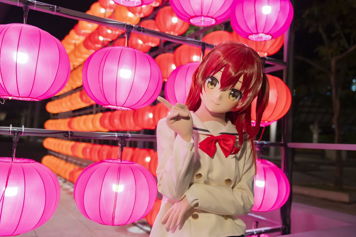DARKSTUDIOHK's tweet photo. 明天打算怎樣慶祝中秋節呢

📸 : @vfomax 

#中秋節 
#着ぐるみ
#kigurumi
#animeinreallife
#anime_in_real_life
#hkkiger
#cosplay
#cosplayer
#孤獨搖滾
#ぼっちざろっく
#BocchiTheRock
#喜多郁代
#KitaIkuyo
#cosplayphotography
#animecosplay
#燈籠
#提灯
#lantern
#lanternfestival
#夜景
#夜拍
#nightview