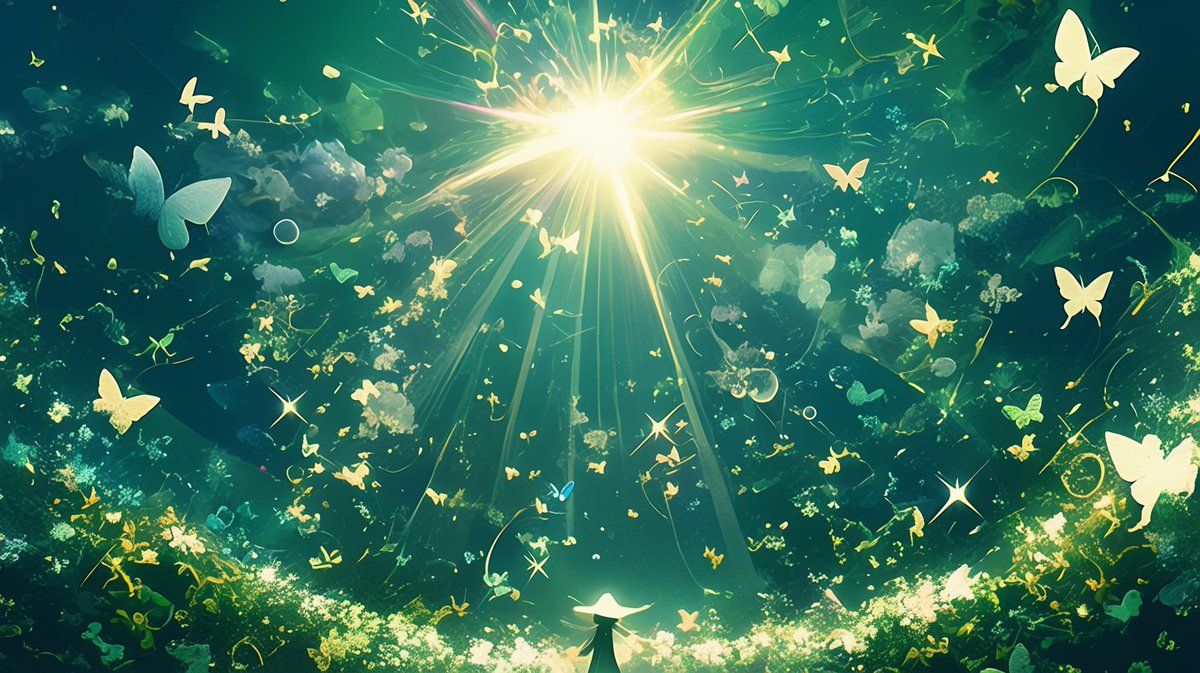 BitMusicWorld's tweet image. 緑の楽園
#AIイラスト︎