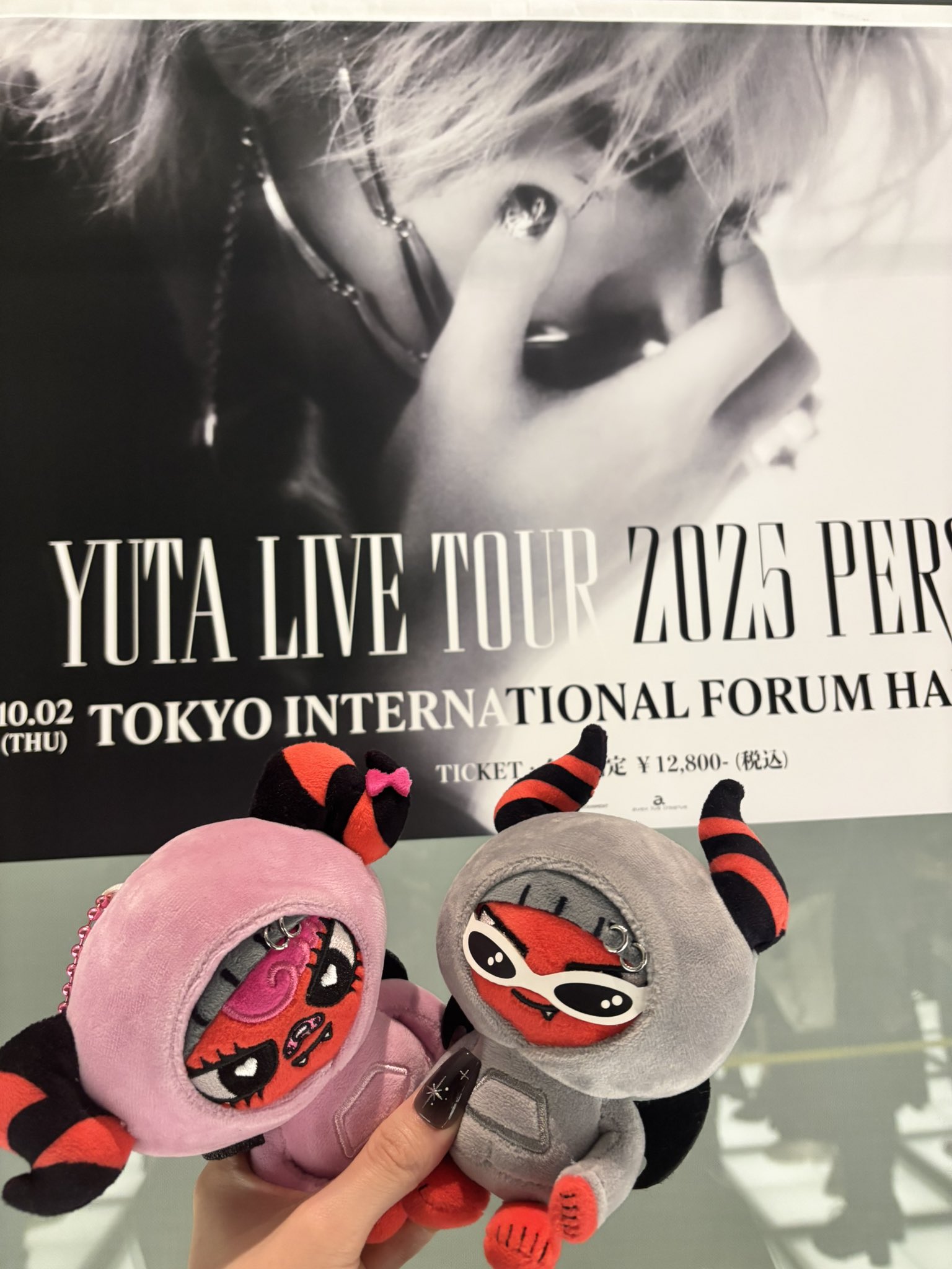 YUTA LIVE TOUR 2025 PERSONA パーカー ピンク