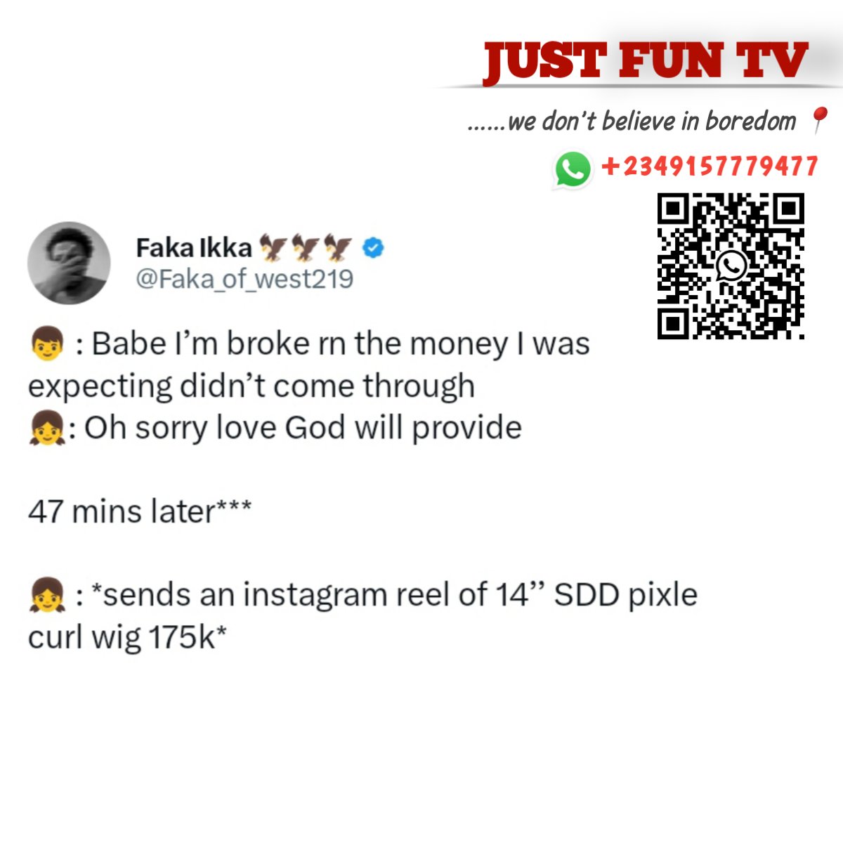 justfuntv_'s tweet image. Women!

#Baddest #MadeinLagos #Badbwoy