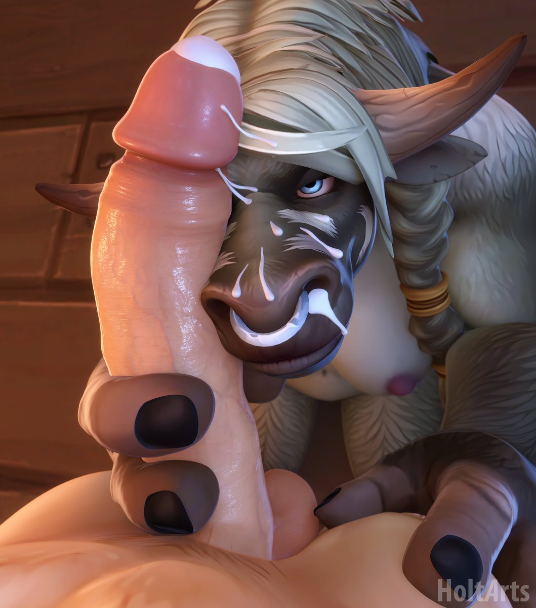 Commission#217

For <a href="/Hobbitmoo/">Takoda Moonhorn 🔞</a> 

For all those who want more of this content, you can follow me on my social media!  

#Nsfw #Warcraft #Tauren