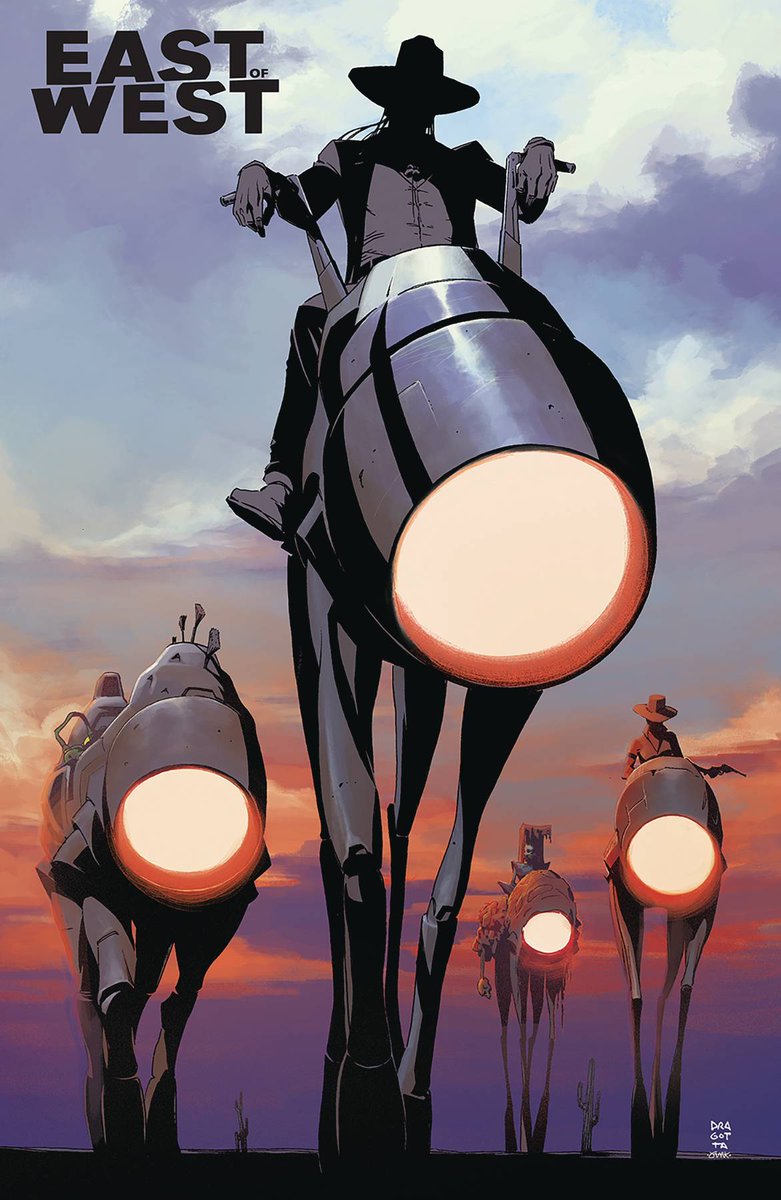 ShiryuGL's tweet image. Another read from my Summer break. Incredible alternate universe United States of America with excellent character driven arcs. #eastofwest
