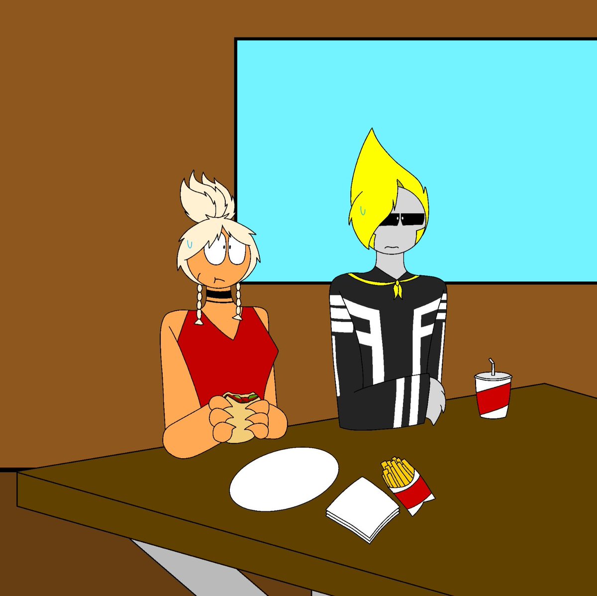 CilcyP's tweet photo. So long story short, I came up with this random comic idea that DJSS Mayday and one of the boys from 1010 do some Collab.
I'm tempted to make a full story of this

#Nostraightroads #nsrmayday #nsrhaym #djsubatomicsupernova https://t.co/oIFSAR5tHY