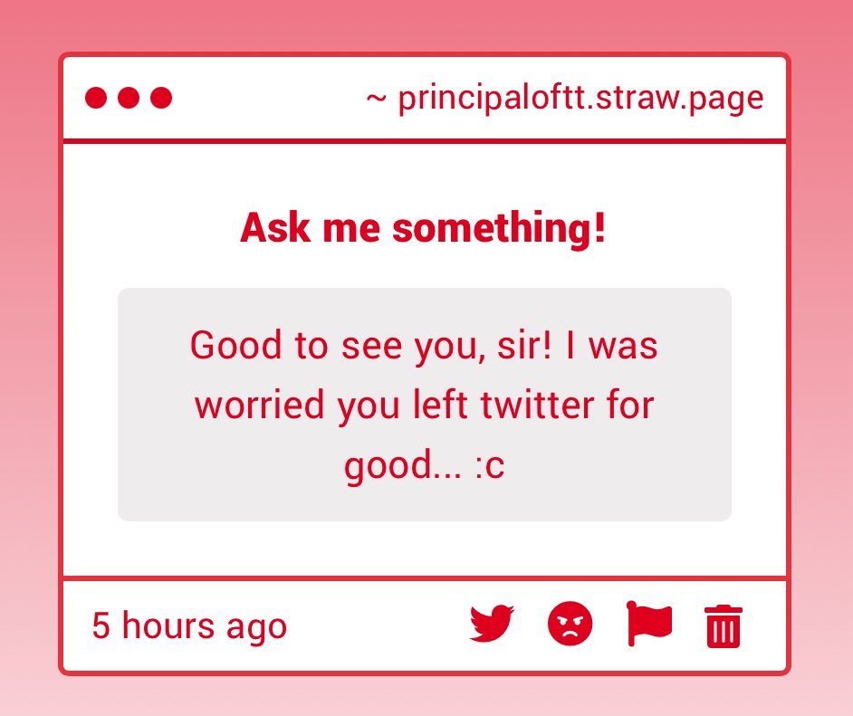 Oh, no! I'm just focusing on my chores as the principal of the Super Schoolhouse. The kids cause a lot of trouble here.