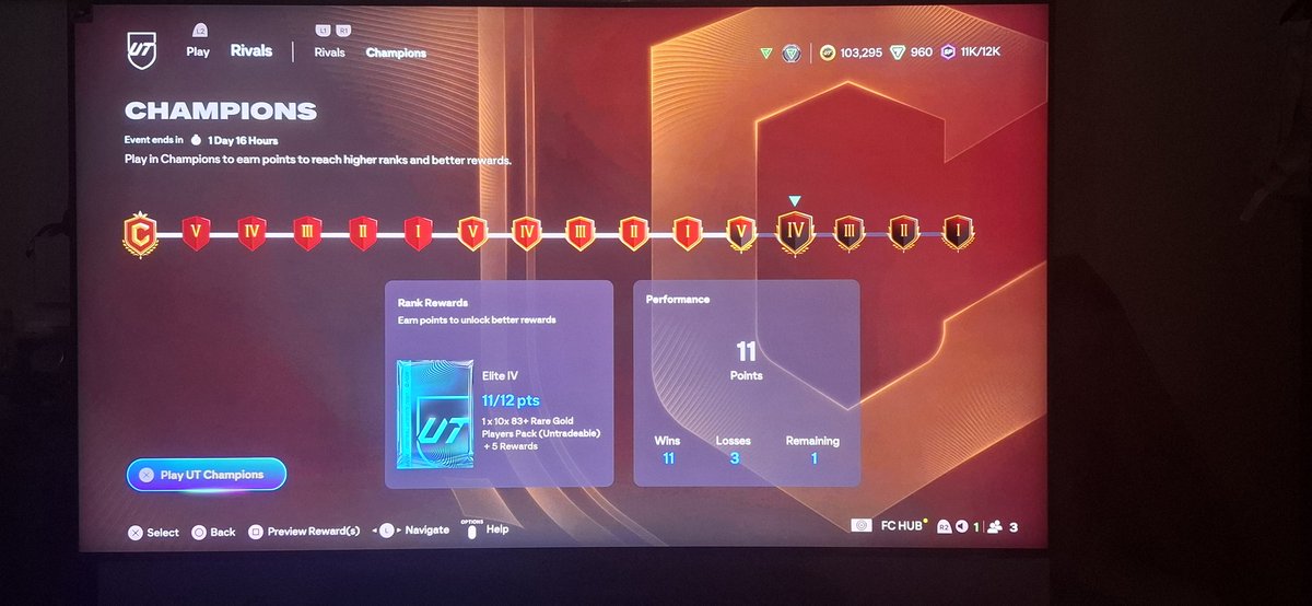 Genuine question. Is rank V with 11 wins good for a casual player like myself. Where does the average casual player finish in Champs? #eafc #fc26 #eafc26 #futchamps #fut #footballgame #fifa26 #fc26ratings #easports #ultimateteam #ea <a href="/NepentheZ/">NepentheZ</a> <a href="/AuzioMF/">Auzio</a>