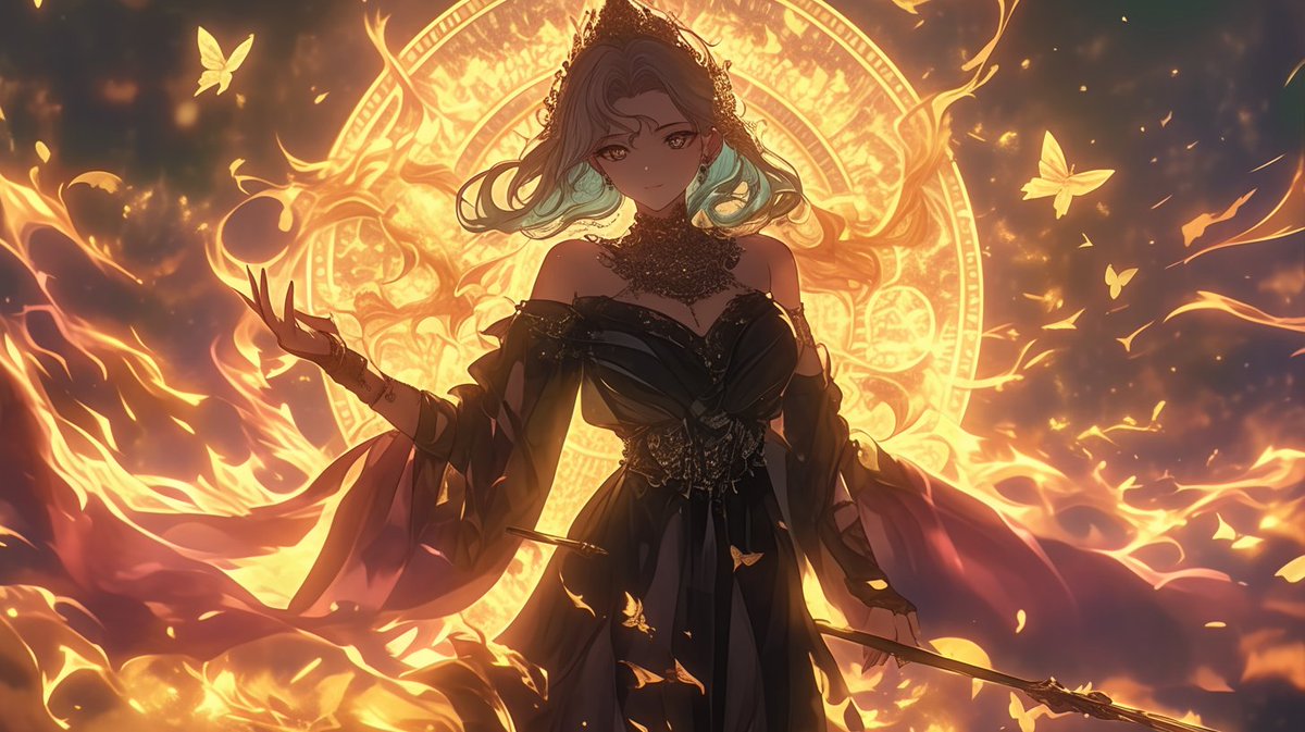 BitMusicWorld's tweet image. 秘術の誓いが私を貫く
#AIイラスト︎