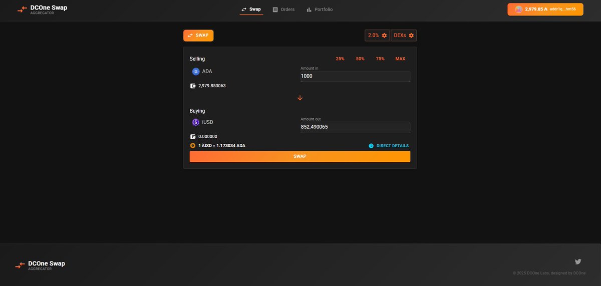 DCOneCrypto's tweet image. DCOne Swap Aggregator - A DEX aggregator written in .NET (Fully open sourced deliverable.. is this the first open sourced aggregator?) with just a 37k ADA ask. 👇

x.com/ItsDave_ADA/st…

#ada