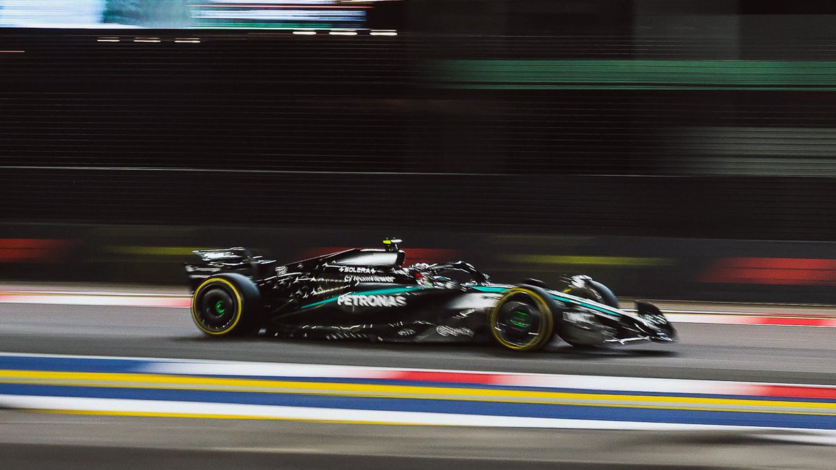 #F1 – GEORGE. RUSSELL. WINS.

Singapore just witnessed a lights-to-flag clinic – perfection on every lap! 🏆

Antonelli brings home big points in P5. 👏

#SingaporeGP