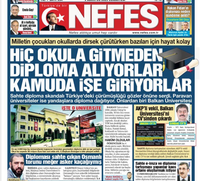 25 yıl sonra ülkeyi getirdikleri seviye bu