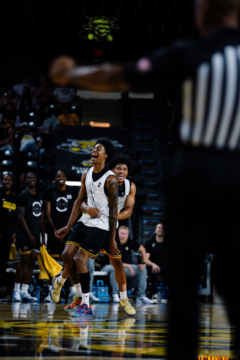 🍿

Put on a show last night in front of the largest Shocker Madness crowd in 10 years.