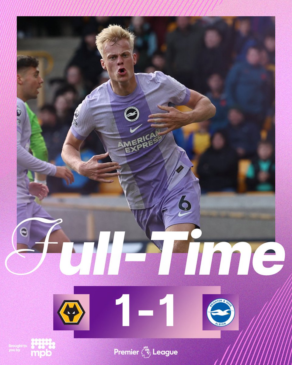 We have to settle for a point at Molineux. 🤝