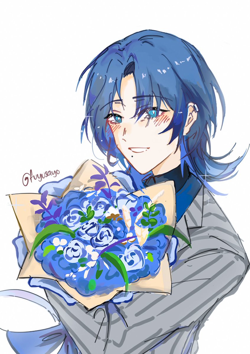 #ReGLOSS #青ペン 
💙