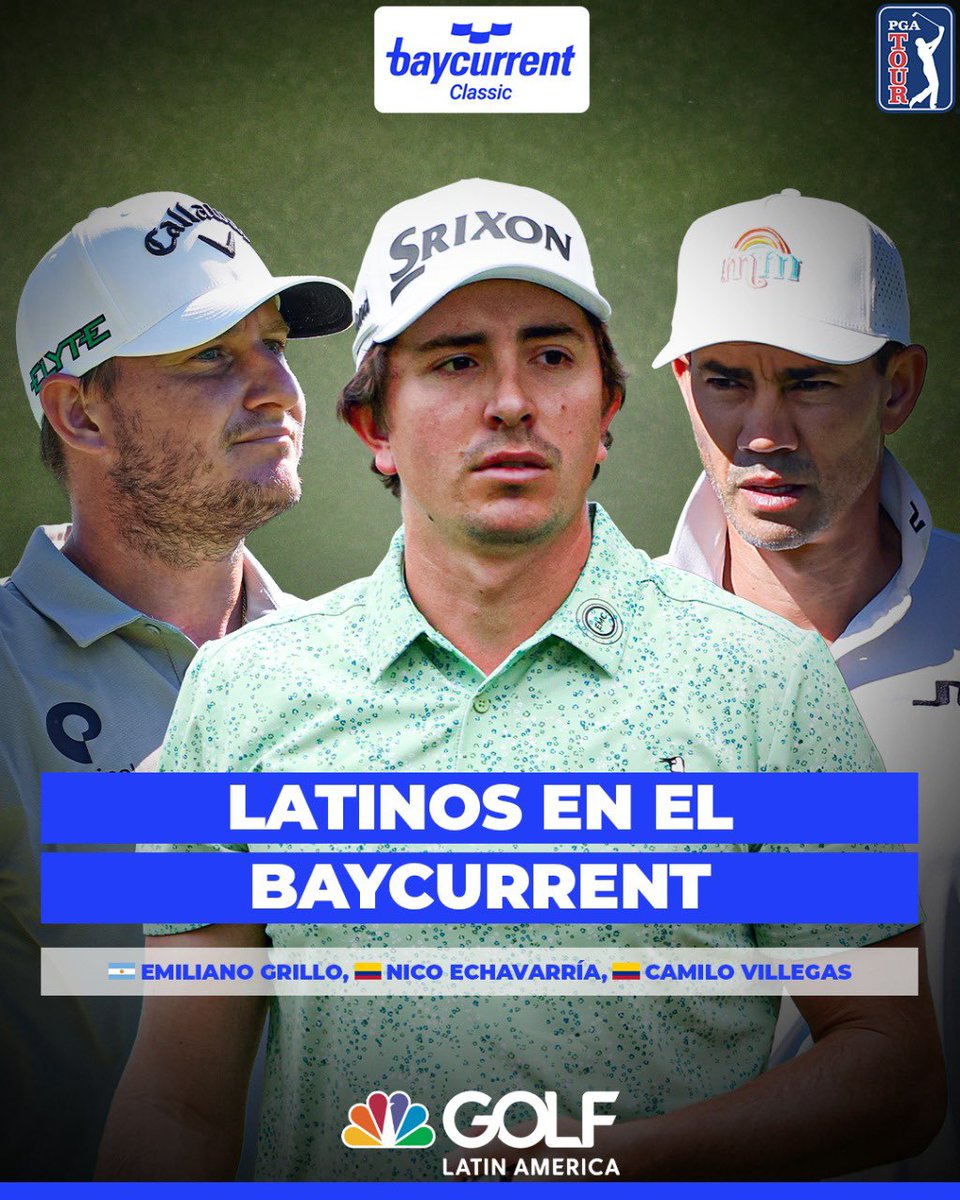 Golf Channel LA (@golfchannella) on Twitter photo ¡Nos vamos a Japón! ✈️🇯🇵
Tres latinos serán parte del Baycurrent Classic 2025, torneo que se disputa la próxima semana y que el año pasado consiguiera ganar <a href="/nicolas_ech/">Nicolas Echavarria</a>. 🔙 ¡Nos vamos a Japón! ✈️🇯🇵
Tres latinos serán parte del Baycurrent Classic 2025, torneo que se disputa la próxima semana y que el año pasado consiguiera ganar <a href="/nicolas_ech/">Nicolas Echavarria</a>. 🔙
