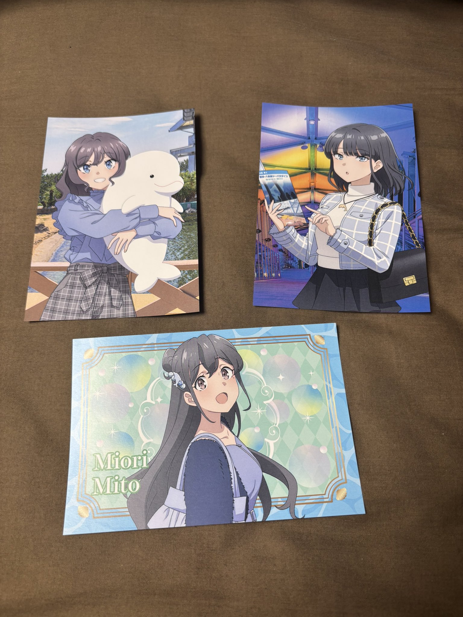 青ブタ　八景島シーパラダイス　桜島麻衣 プレミアムパス風カード　入場特典 青ブタ×八景島シーパラダイス 桜島麻衣 プレミアムパス風カード 入場