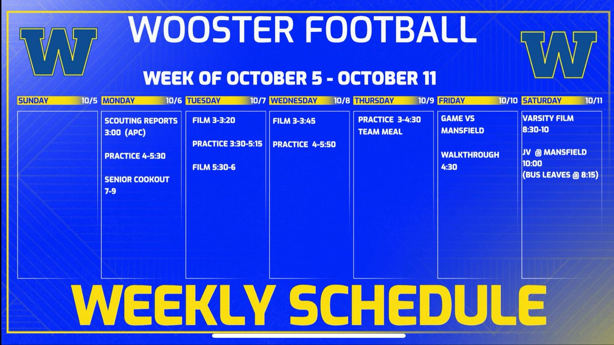 Wooster Generals Football (@woogeneralsfb) on Twitter photo 