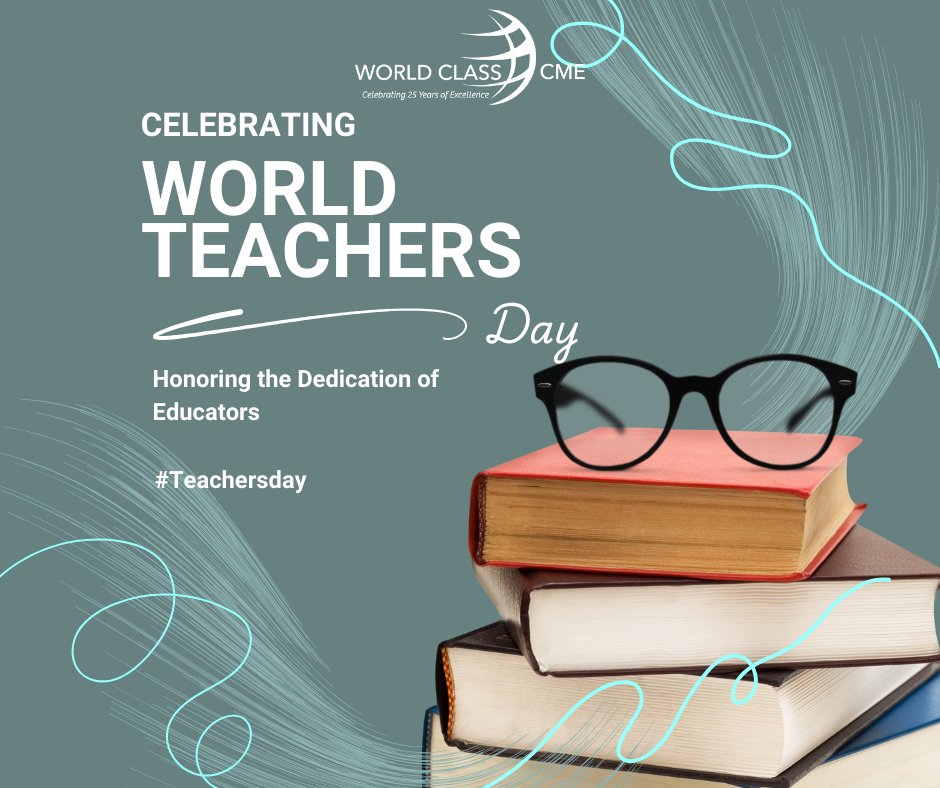 🎉📚 Happy World Teachers' Day! 🌍✨ Let's celebrate the incredible educators who light our paths and inspire our dreams! Thank you for your dedication, creativity, and passion.  #WorldTeachersDay #ThankATeacher