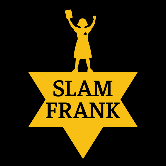 BenjBrantley's tweet image. Taking on the state of the nation and the state of the theater, the already notorious little musical "Slam Frank" may be the most important new show around. It rides one sacred cow to skewer a herd of others, ranging wildly and widely through the land mines of identity politics.