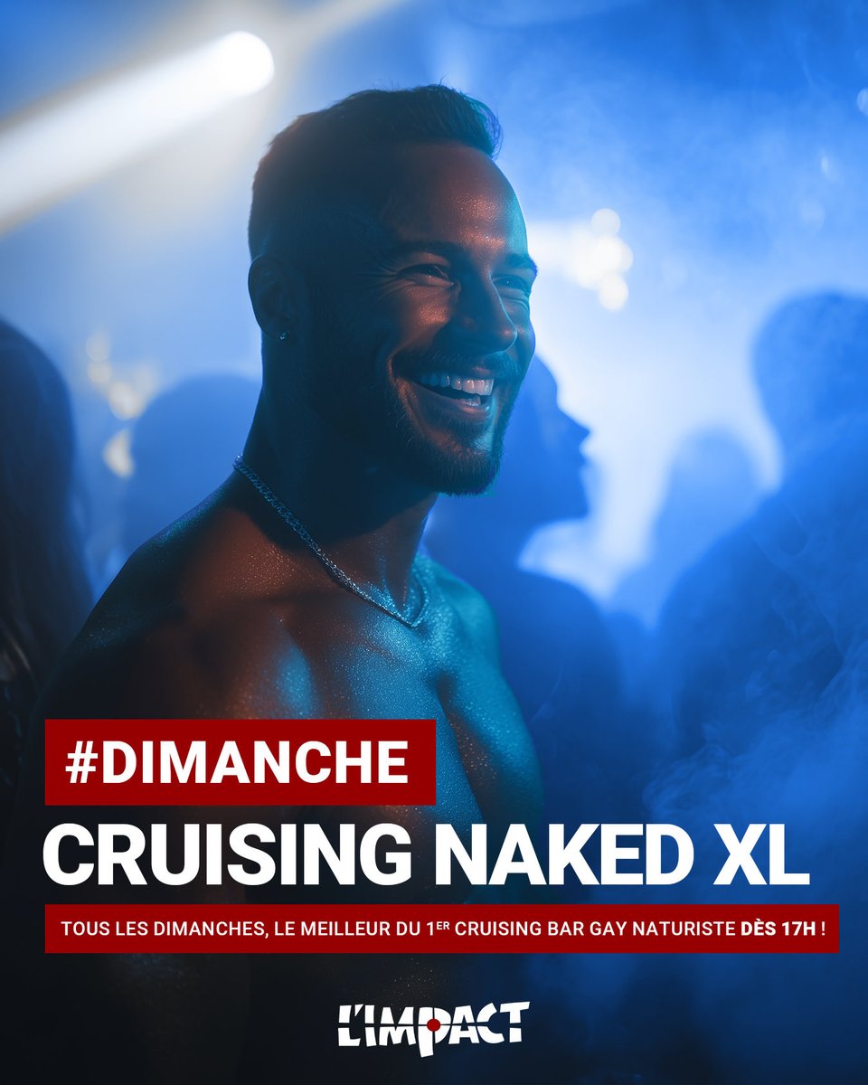 L'IMPACT | Full Naked Cruising Bar | Paris tweet media