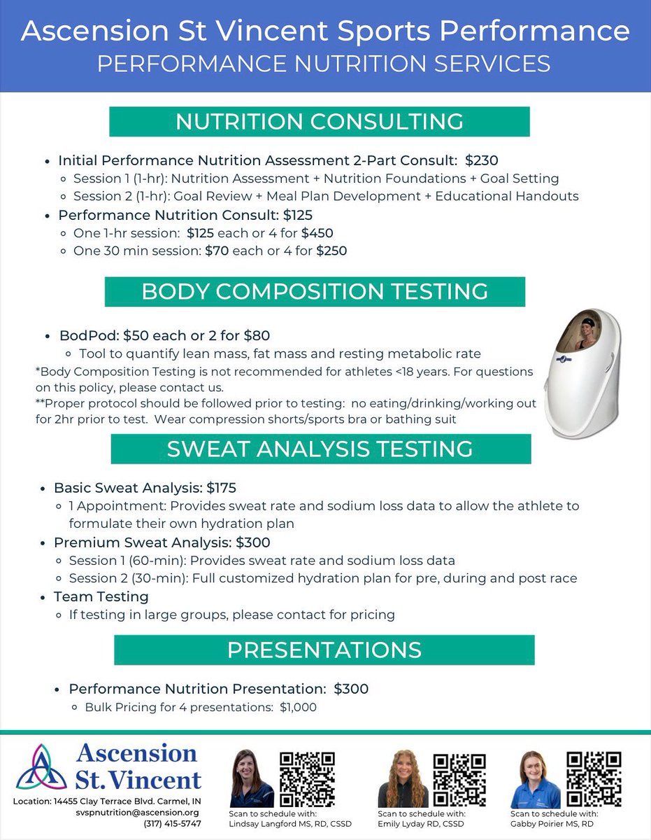 Ascension St. Vincent Sports Performance tweet media