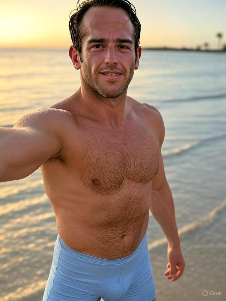 PrinceParallaxx's tweet image. Dad bod Sunday at the beach ⛱️ 😎
