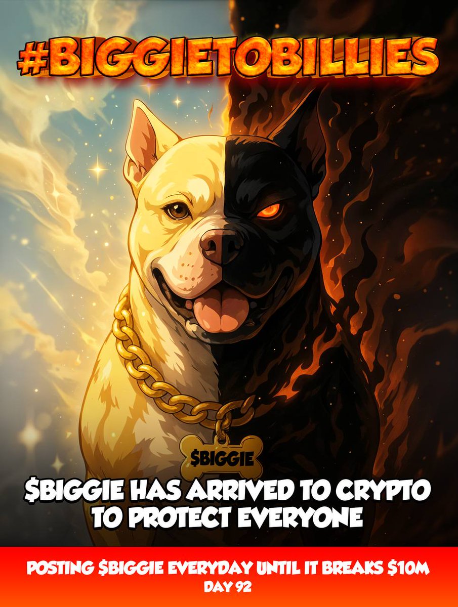 Biggie_on_ETH's tweet image. Day 92 posting until 10m
569k MC 

0x95aE252633e9ea03BdfE67874B349b41163464Ce

#BiggieToBillies