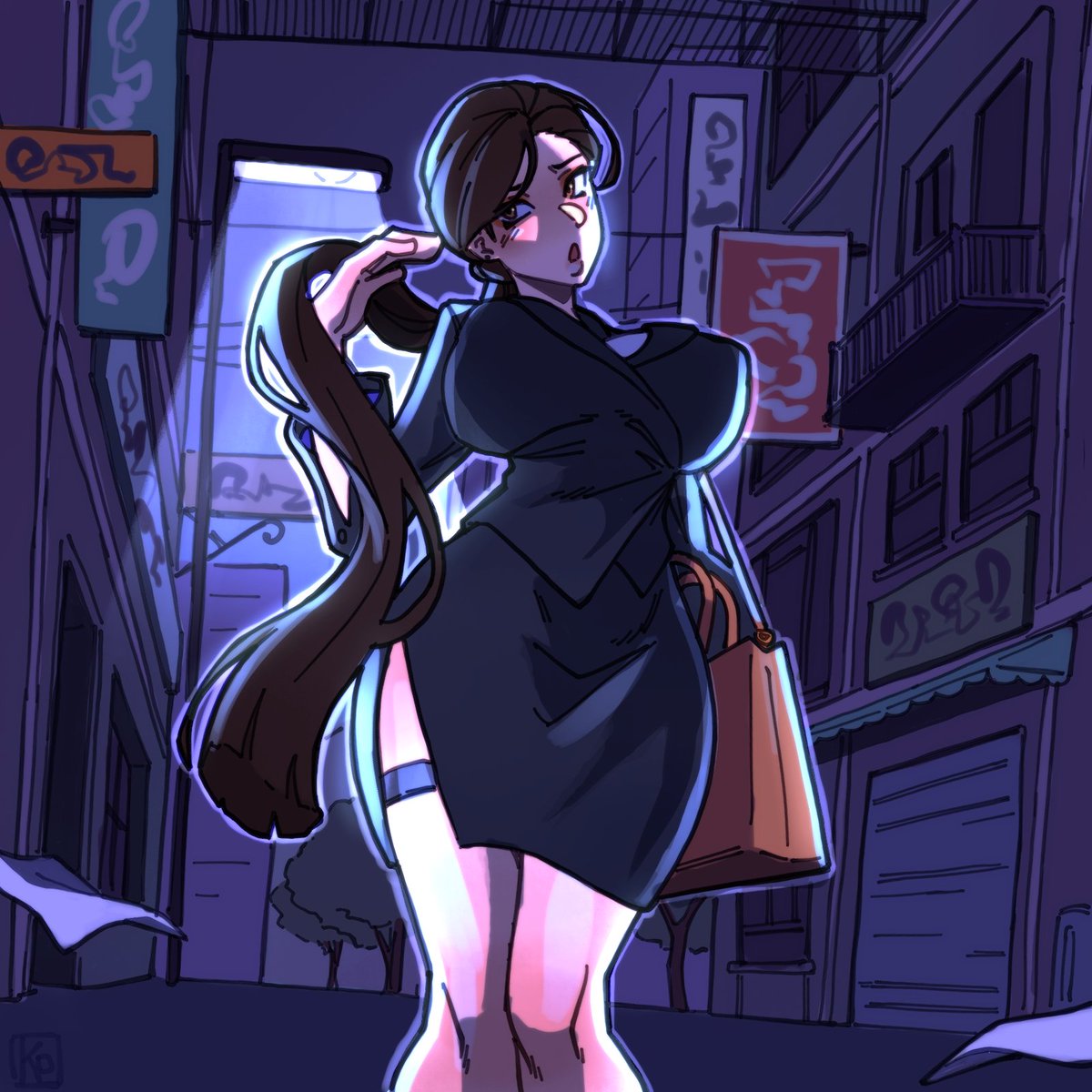 I need to start drawing more backgrounds to improve!