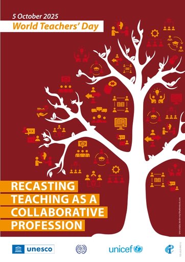 Teachers shape not only minds but societies.

On this #WorldTeachersDay, we honor those who guide generations toward critical thinking, empathy, and justice.

unesdoc.unesco.org/ark:/48223/pf0…