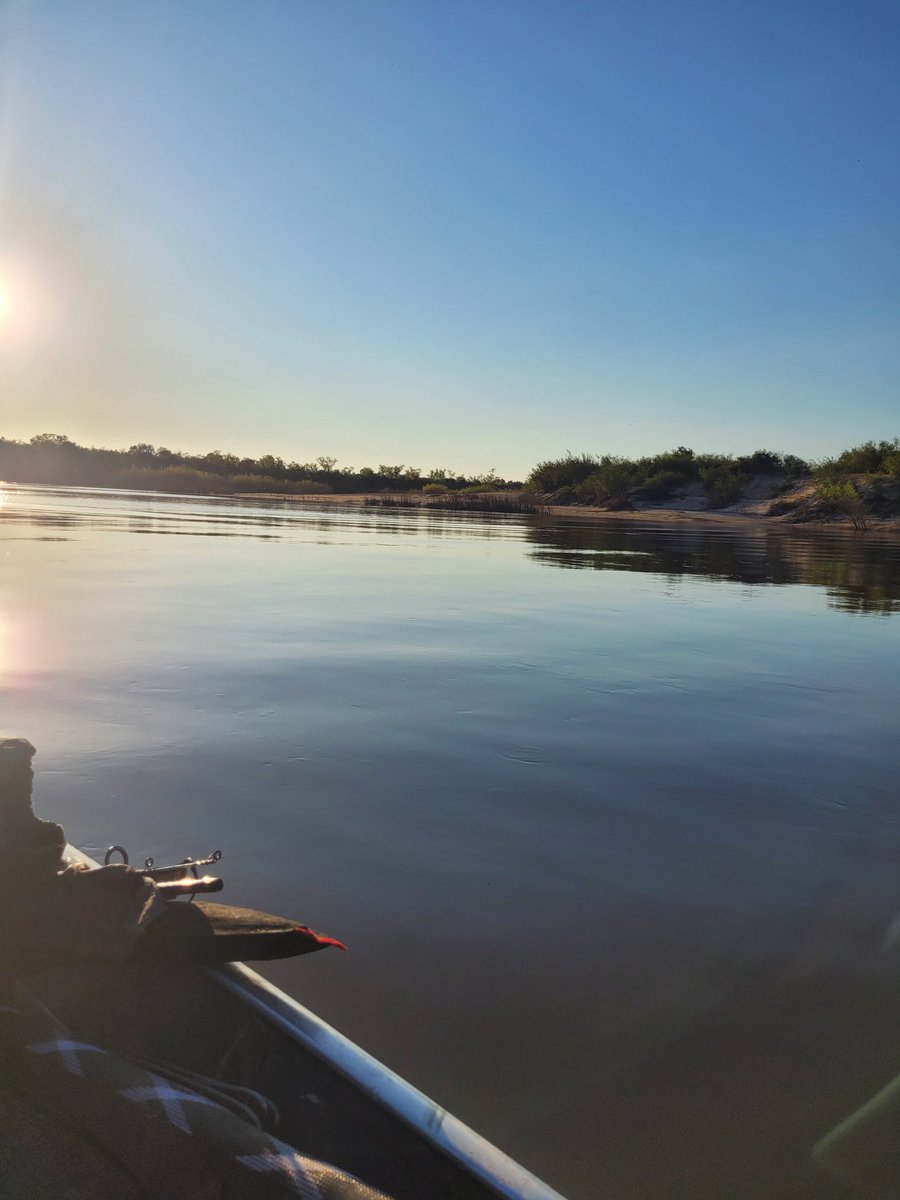Buen día Orientales,  en Melo llueve,tormenta eléctrica,  en fin. Ayer ,haciendo caso a los pronósticos, levantamos campamento . El Río Negro es un remanso de silencio,calma,vida natural,tirandole aletasos al alma cansada de ruidos y barullo . Buen fin de semana¡ vamos!