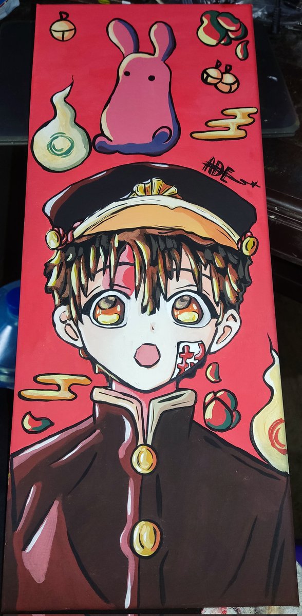 ade_200699_2's tweet photo. Regalo de cumpleaños para mi hermana 🎉
Con el dinero que me dieron algunos familiares me compré una pintura acrílica mas costosa así que me puse a pintar el viernes, me gustó el resultado.
#art #drawwing #paintings https://t.co/uDjdHXsH9A