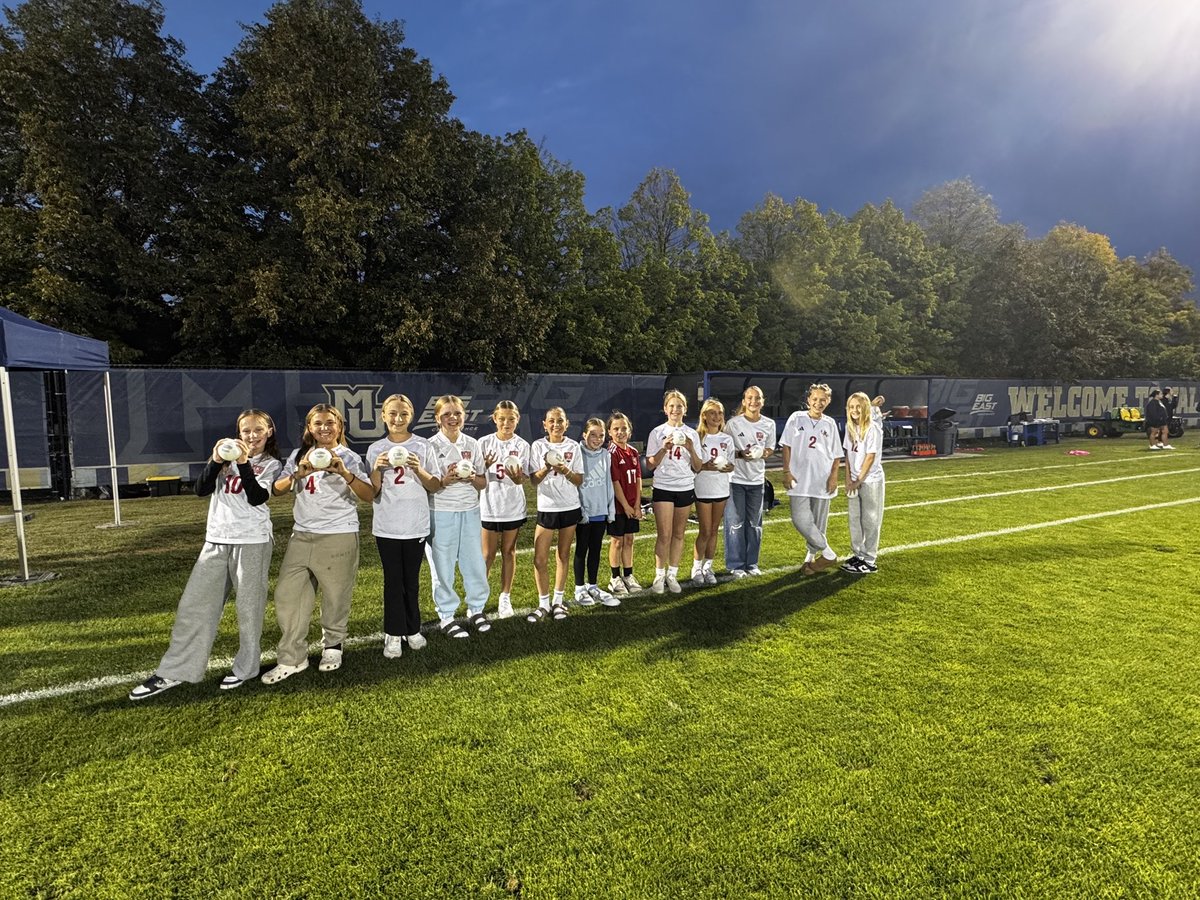 Thank you <a href="/MarquetteWSOC/">MARQUETTE Soccer</a> for hosting us last week!  Our players, coaches and families had a great time!