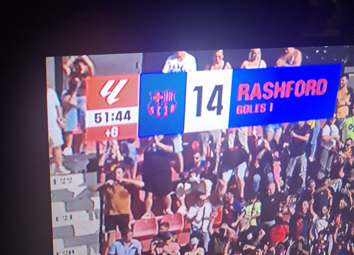 hasta que marque el Barça.