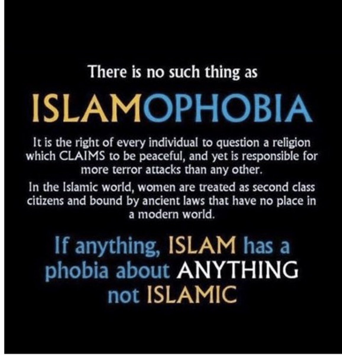 SuziBKota's tweet photo. @IslamInvasion That’s exactly what is happening!!! https://t.co/bJLTFz11cf
