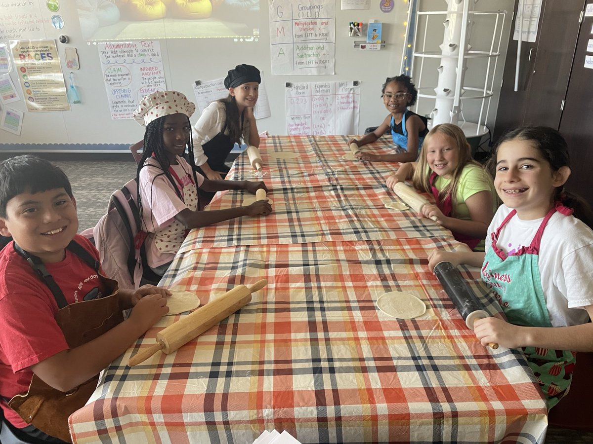 Inspired by the poem “Ode to La Tortilla” by <a href="/thegarysoto/">Gary Soto</a> we handmade our own tortillas. We are so grateful to Ms. Martinez, who shared her recipe and taught us how to make these delicious flour tortillas. We enjoyed eating them while working on our poems🩷<a href="/Centennial_SIP/">Centennial SIP</a> #HHM