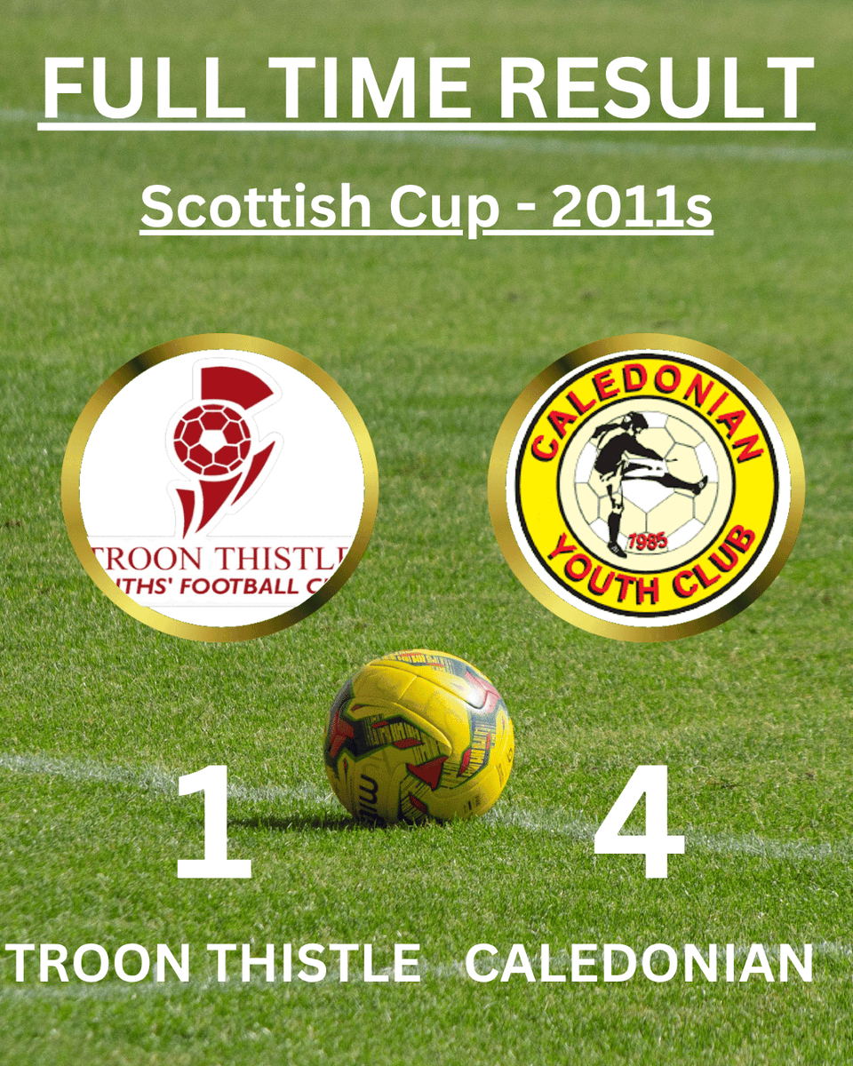 Our 2011s are into the next round of the inspiresport Scottish Cup following a victory over Troon Thistle today.
