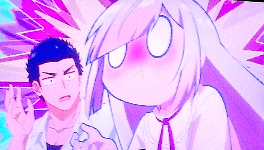 3014kamm's tweet image. 感動～😢と思いきや😃😃
のど詰まらせ😃😃

#アニメ好きと繋がりたい 
#追放者食堂へようこそ