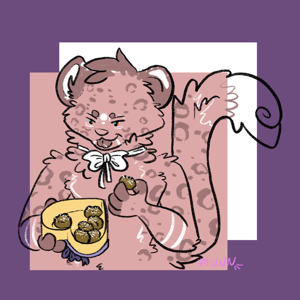 MiuNNdraw's tweet photo. 🥧sweet´ober 🧇
Miunn & cakes~~
#miunndraw #pink #furry #cakes #sweetober https://t.co/n8fknT9xdL