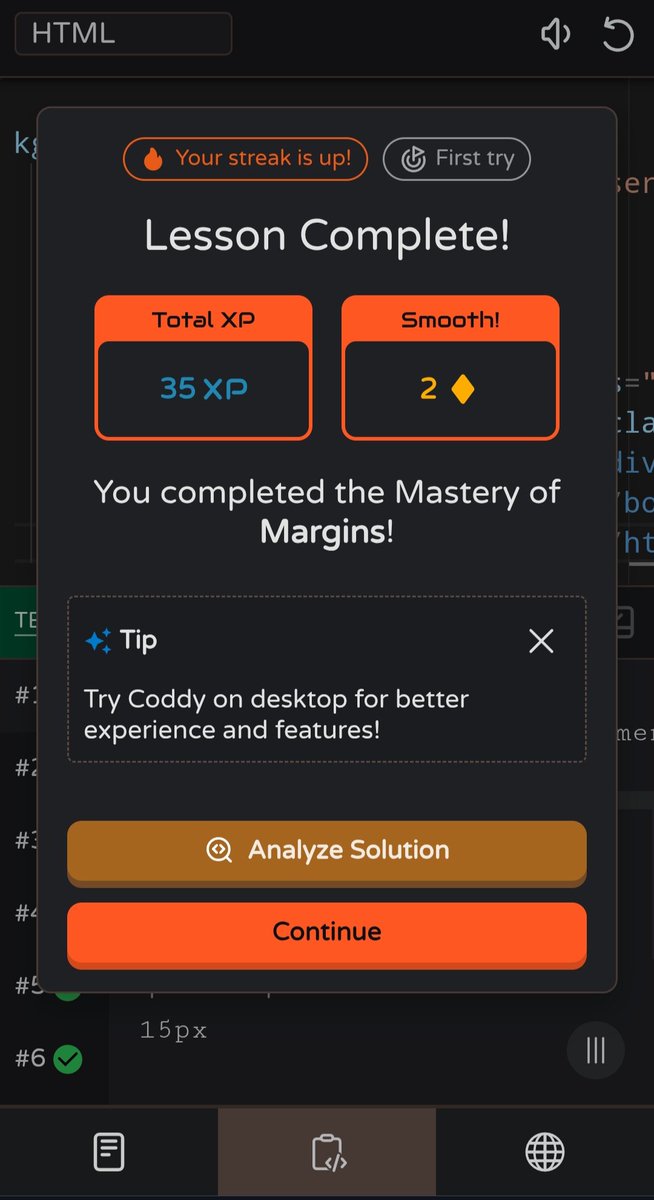 MoniTechCodes's tweet image. Day 62
Styled a webpage with three colorful boxes 🎨
Practiced CSS margins — playing with all-side, paired, and individual margins!
#100DaysOfCode #CSS #Frontend #WebDevJourney #30NitesOfCode
codedex.io/community/30-n…