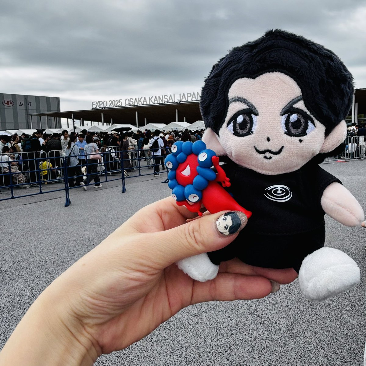 初めてのお出かけは万博🫶 #福山雅治 #BROS1991 #ましゃぬい #推しぬい