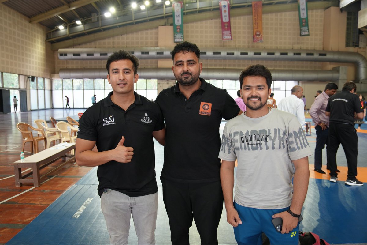 SportsByPahadii's tweet image. Honored to cover the U23 Word wrestling Trials event today 🙌 Big thanks to Shivaji Referee Sir for guiding us, helping with everything we needed, 
Truly grateful for the support and hospitality 💯🤝

#Wrestlingupdates  #Trials  #Wrestling #Uww #Womenswrestling