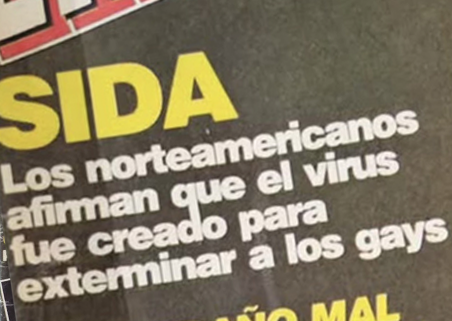 resistearchivo's tweet photo. La libertad avanza sobre la Tettamanti.
SIDA creado para exterminar gays.
María Julia solo sonrió para el afiche.
#EsteMes #En1980 #Hace45años https://t.co/o6EkeRIqVd