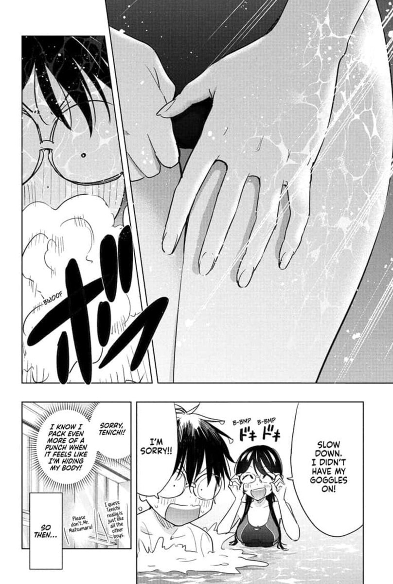 Former idol in a competitive swimsuit is abit too much for our Tenichi bro ig 🗿

#ひまてん