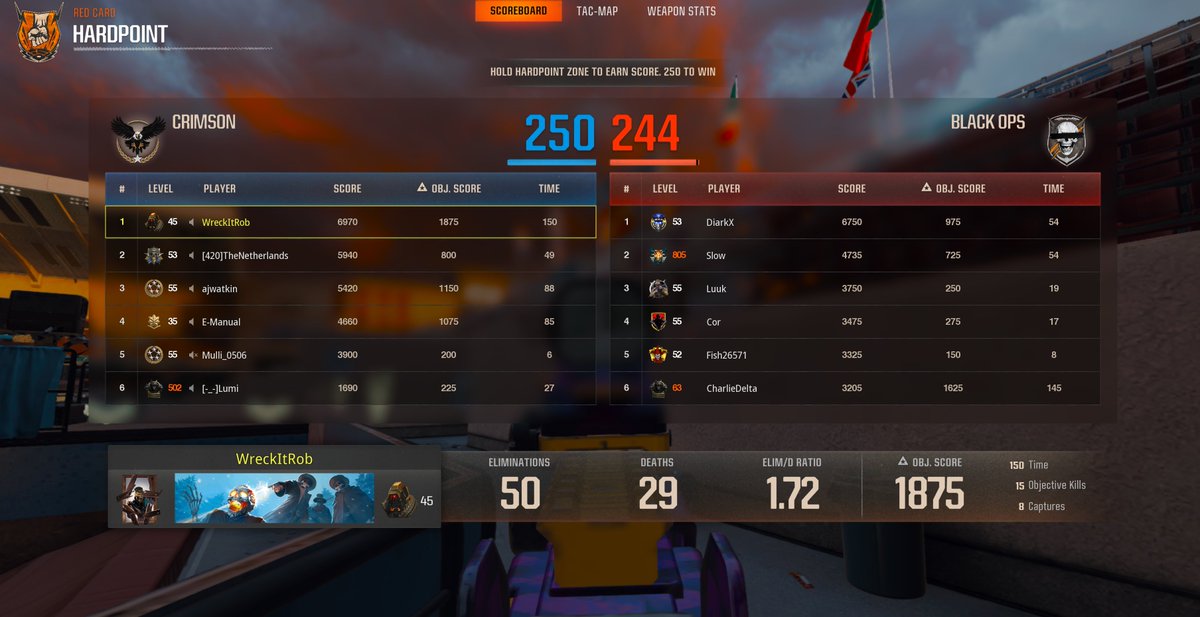 BobAgingGamer's tweet image. When your team is that bad you need to play objective AND get the kills. 

#sweatysunday #BlackOps6