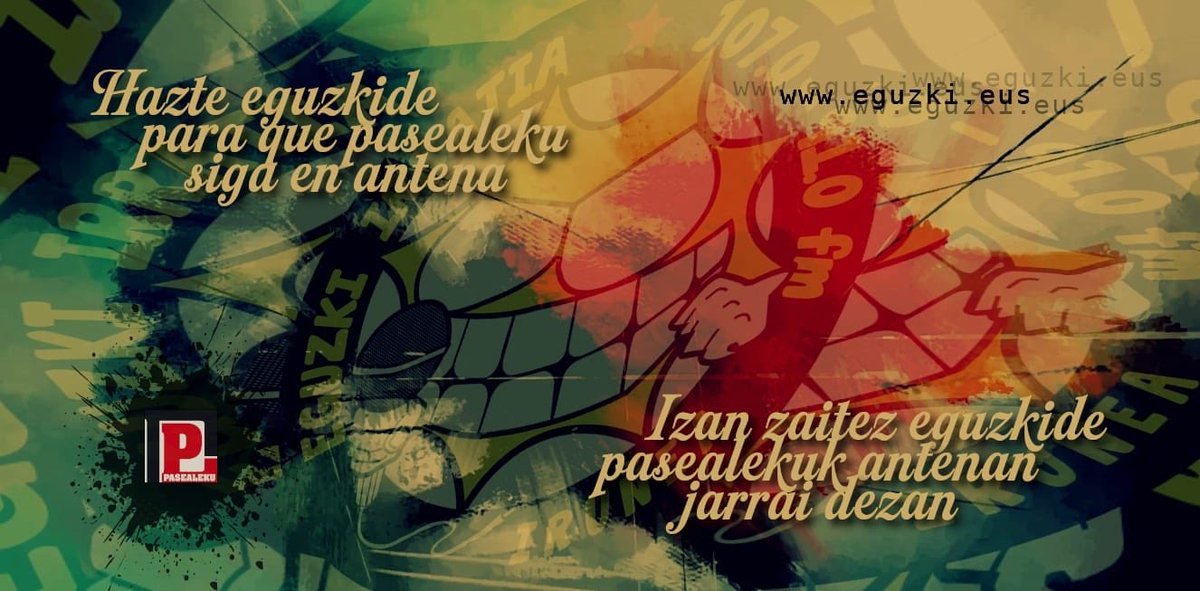 <a href="/Eguzki_Irratia/">Eguzki Irratia</a> <a href="/yala_nafarroa/">YalaNafarroa</a>  Lunes 6 de octubre seguimos hablando de Palestina. Os esperamos a las 10 H. eguzki.eus/hazte-eguzkide/