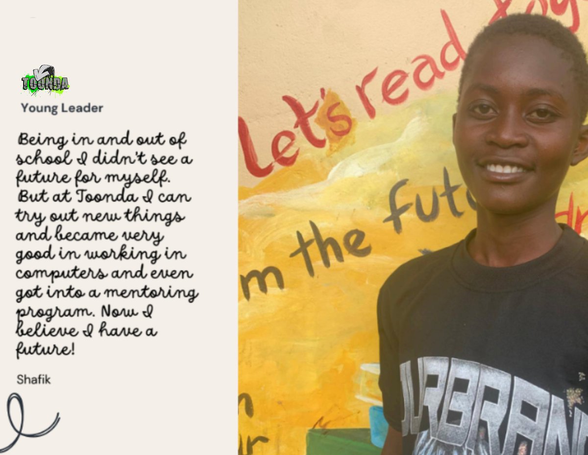 impactoverse's tweet photo. Youth are at the heart of everything Toonda does!

Through projects like Smart Kyakataama, 70+ young people are gaining education, mentorship &amp; skills - proving that when opportunity meets determination, communities thrive.  

#YouthLeadership #Impactoverse #Toonda https://t.co/XS4CDGuaCZ