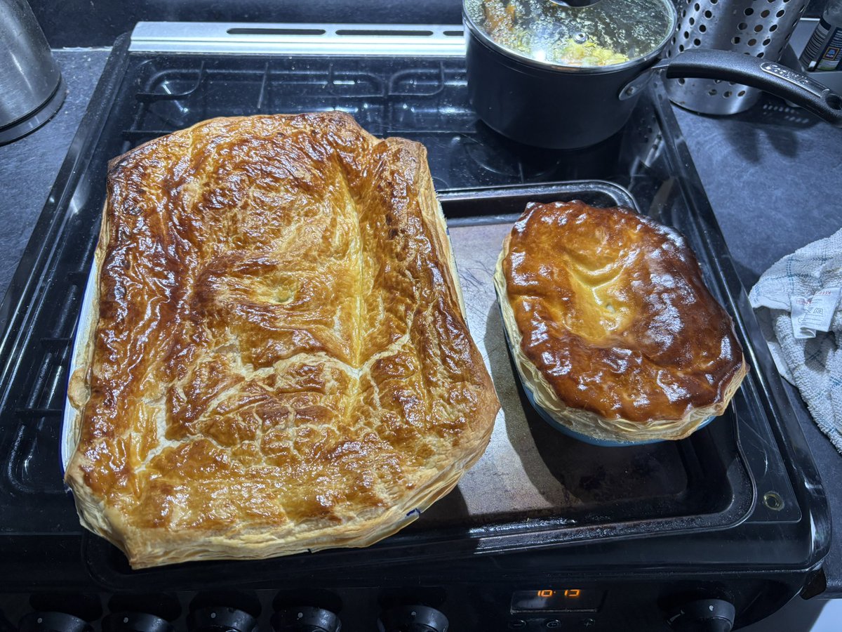 I always do a wee extra steak pie for my wee old neighbour Christine