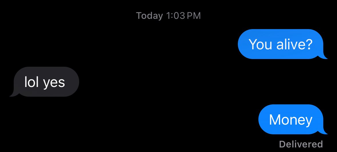 Tell tale sign of a good Saturday is having to give a pulse check on your boy