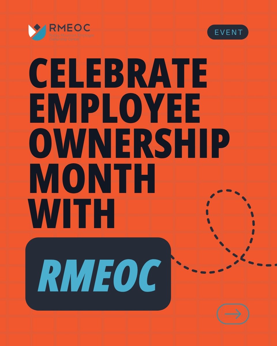 rmeoc_'s tweet image. 🌟 Celebrate Employee Ownership Month with RMEOC!
Join us Oct 23 in Denver for an evening of stories, connection, and community—honoring the power of worker ownership in Colorado.
👉 RSVP now: rmeoc.org/events/e/?even…
#EmployeeOwnershipMonth #DenverEvents #CoopsBuildCommunity