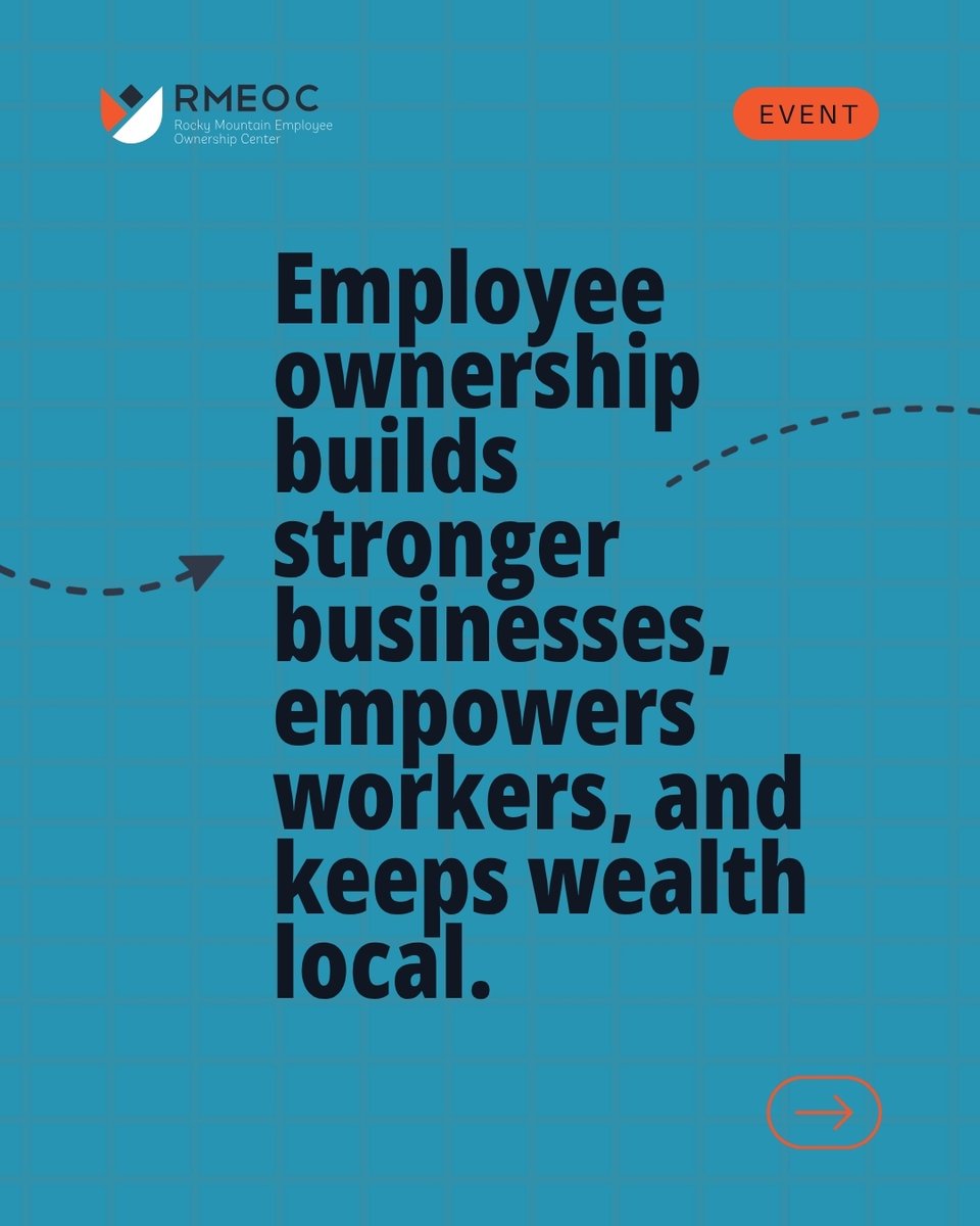 rmeoc_'s tweet image. 🌟 Celebrate Employee Ownership Month with RMEOC!
Join us Oct 23 in Denver for an evening of stories, connection, and community—honoring the power of worker ownership in Colorado.
👉 RSVP now: rmeoc.org/events/e/?even…
#EmployeeOwnershipMonth #DenverEvents #CoopsBuildCommunity