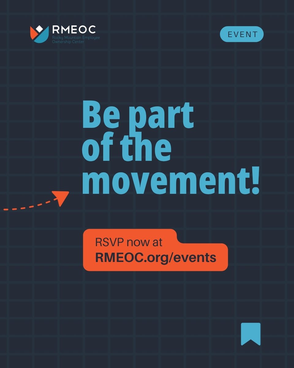 rmeoc_'s tweet image. 🌟 Celebrate Employee Ownership Month with RMEOC!
Join us Oct 23 in Denver for an evening of stories, connection, and community—honoring the power of worker ownership in Colorado.
👉 RSVP now: rmeoc.org/events/e/?even…
#EmployeeOwnershipMonth #DenverEvents #CoopsBuildCommunity