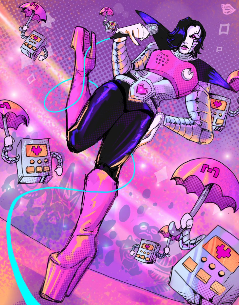 Undertale Pink Robot